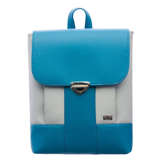 Městský Batoh KIM modro šedý Šedá, Medium