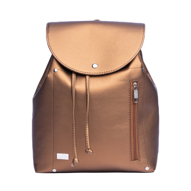 Volnočasový batoh DAG hnědý metalický Hnědá, Medium