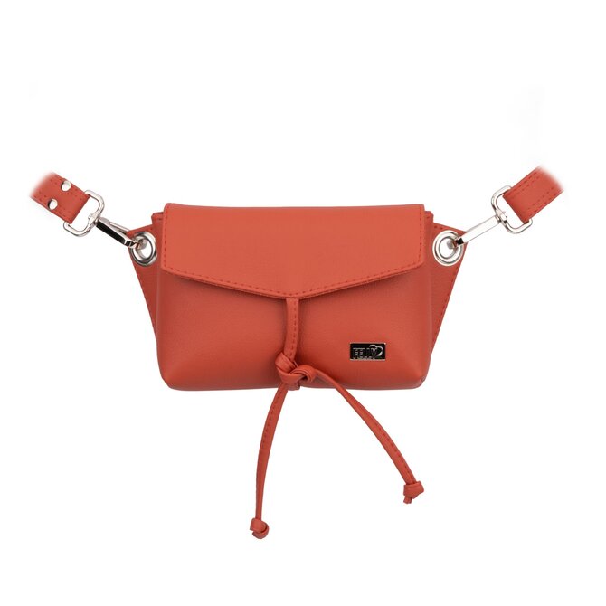 Mini kabelka EMBEE terakota Terakota, Small