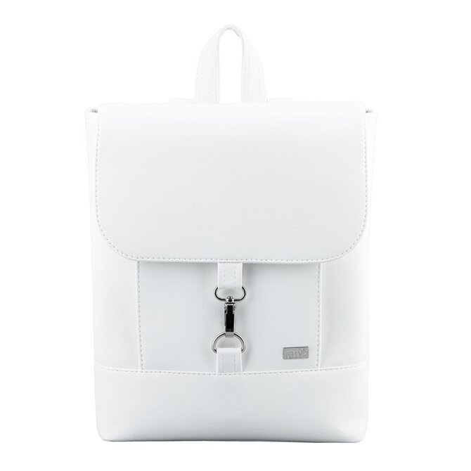 Městský Batoh KIM bílý Béžová, Medium