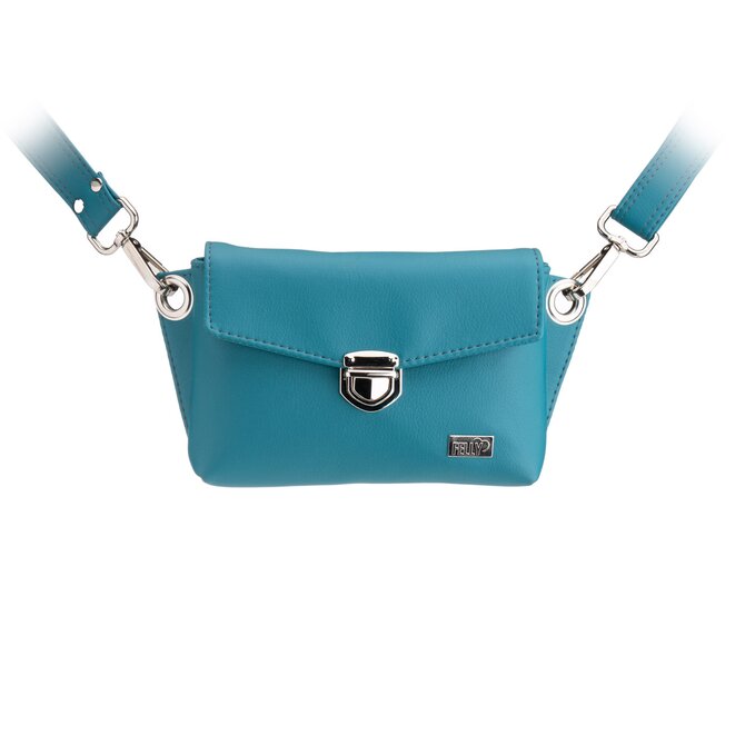 Mini kabelka EMBEE tyrkysová Zelená, Small