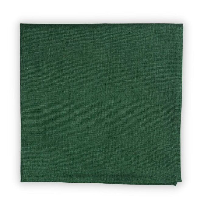 Zelený bavlněný kapesníček Premium Zelená, Bavlna