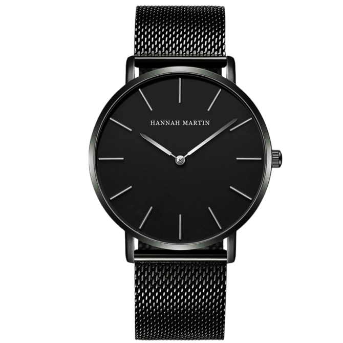 Pánské hodinky Hnědé Black-Gold Čená
