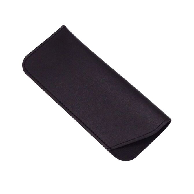 Pouzdro na brýle Flat - Black Černá, umělá kůže