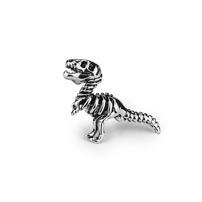 Ozdoba do klopy - Dinosaurus Stříbrná