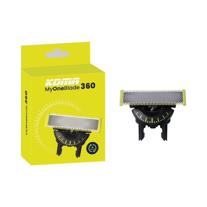 KOMA MOB360 - Náhradní břity kompatibilní s Philips OneBlade 360, 1ks