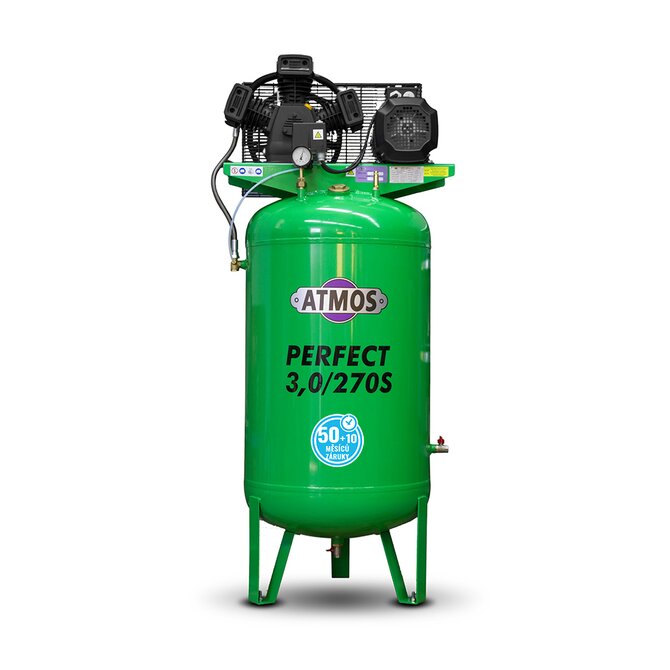 Pístový kompresor Perfect - 3/270S  + prodloužená záruka + Olej Atmos zdarma