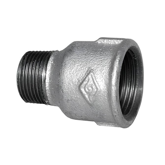 Redukce litinová vnitřní 1 1/2" vnější 1"