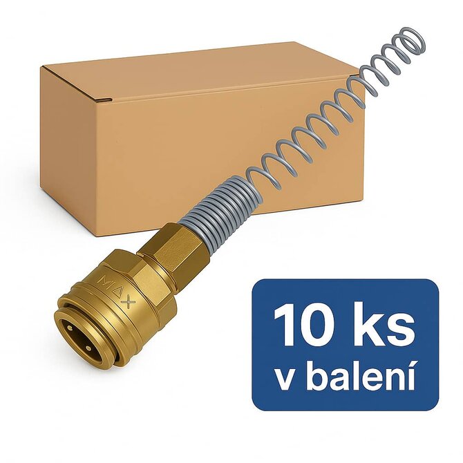 Rychlospojka ESX s převlečnou maticí a pružinou 5 × 8 mm Balení: balení 10 ks