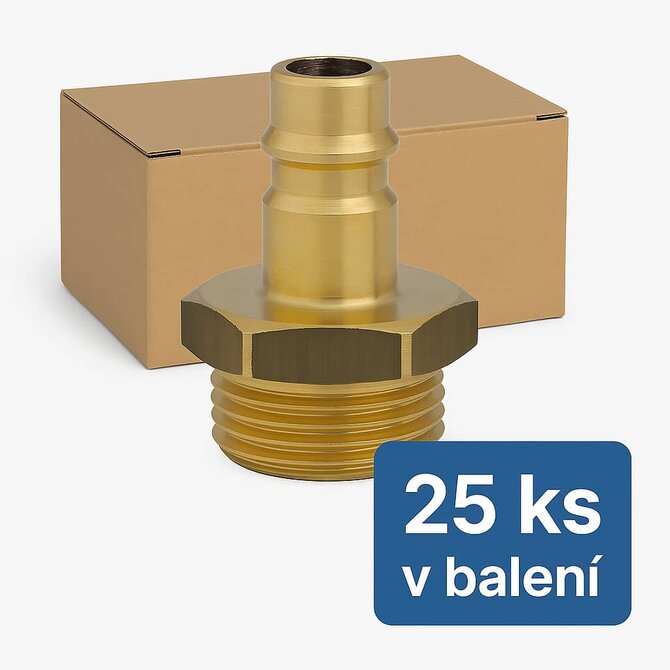 Vsuvka ESX vnější závit G1/2" Balení: balení 25 ks