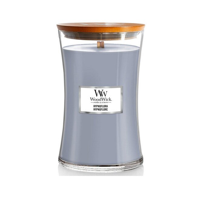 WoodWick Hypnoflora velká vonná svíčka 609g Modrá