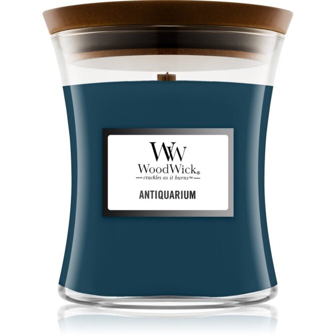 WoodWick Antiquarium vonná svíčka 275g Modrá