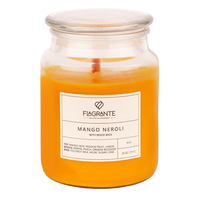 Flagrante vonná svíčka Mango Neroli 511 g
