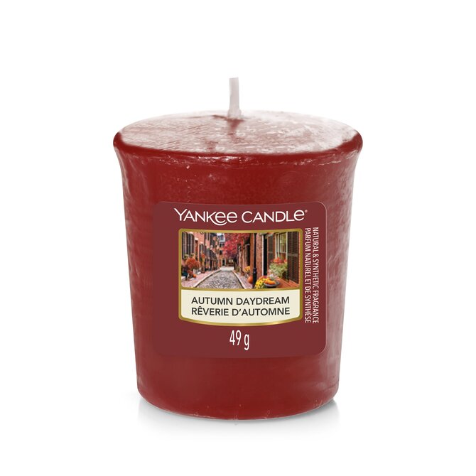 Yankee Candle Autumn Daydream votivní svíčka 49g Hnědá
