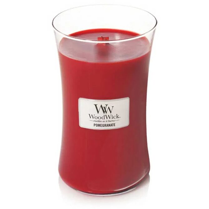WoodWick vonná svíčka Elipsa Pomegranate 609 g