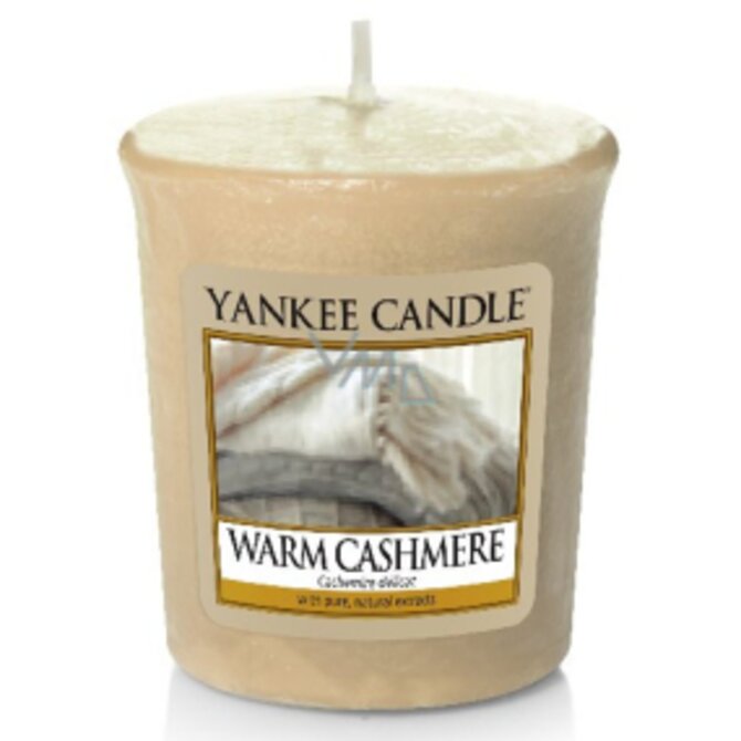 Yankee Candle Votivní svíčka Warm Cashmere 49g