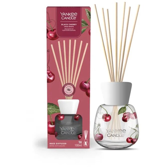 Yankee Candle Signature difuzér 100ml Black Cherry