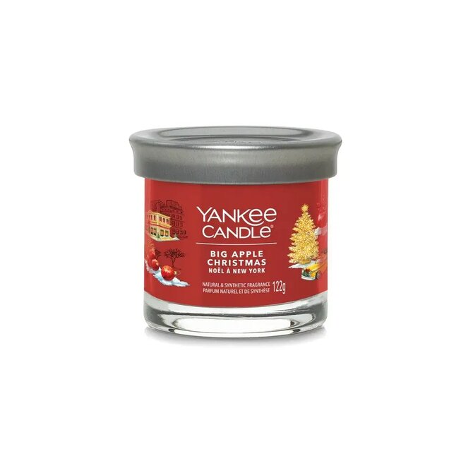 Yankee Candle vonná svíčka Signature Tumbler ve skle malá Red Apple Christmas