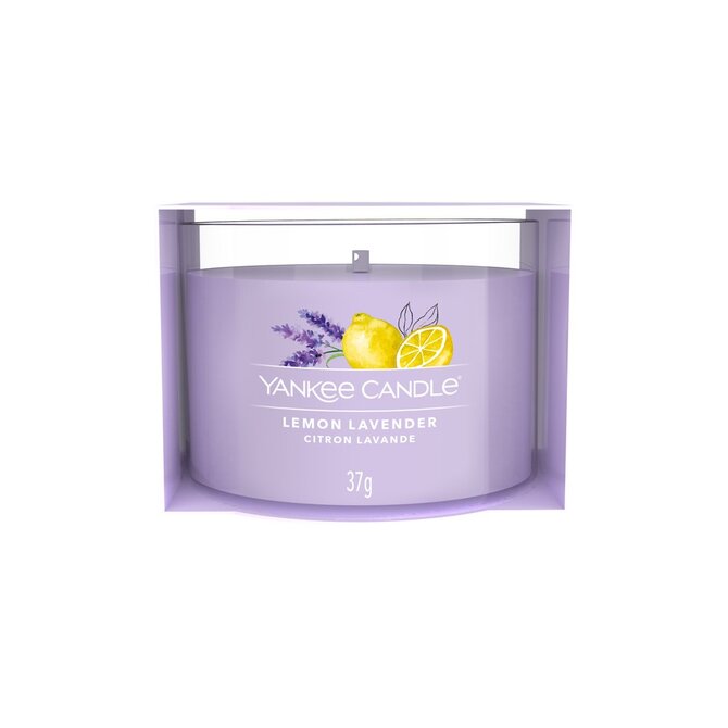 Yankee Candle votivní svíčka ve skle Lemon Lavender 37g