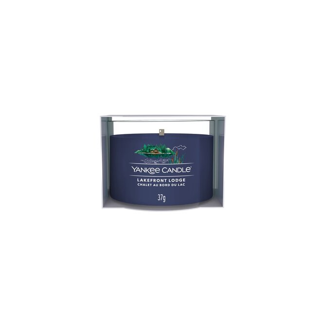 Yankee Candle votivní svíčka ve skle Lakefront Lodge 37g