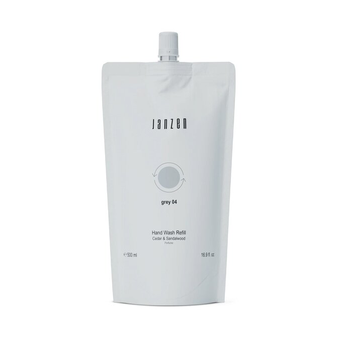 JANZEN Mýdlo - Náhradní náplň Grey 500ml