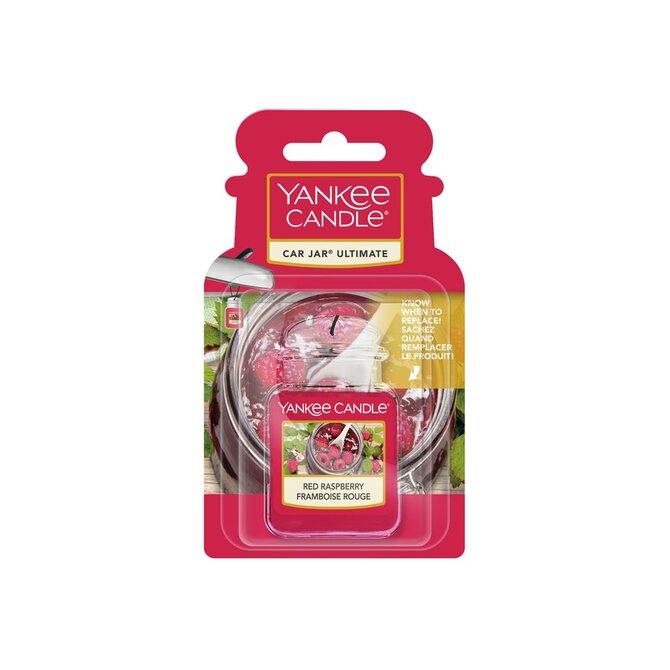 Yankee Candle Luxusní visačka do auta Ultimate Red Raspberry