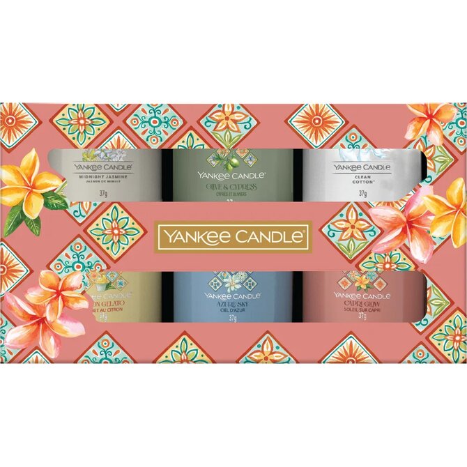 Yankee Candle Jarní dárková sada (6× 37 g)