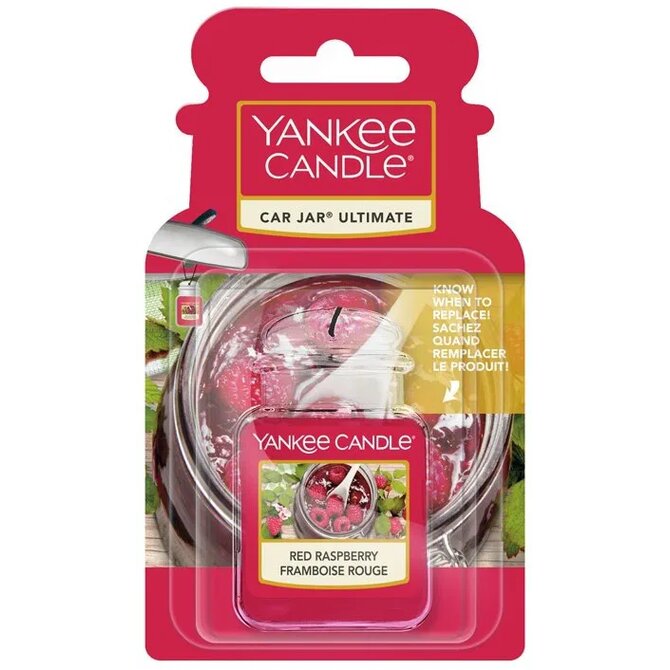Yankee Candle  Luxusní visačka do auta Red Raspberry