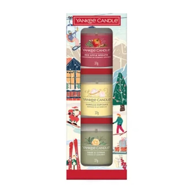 Yankee Candle Vánoční Set 2025 II, 3× 37 g