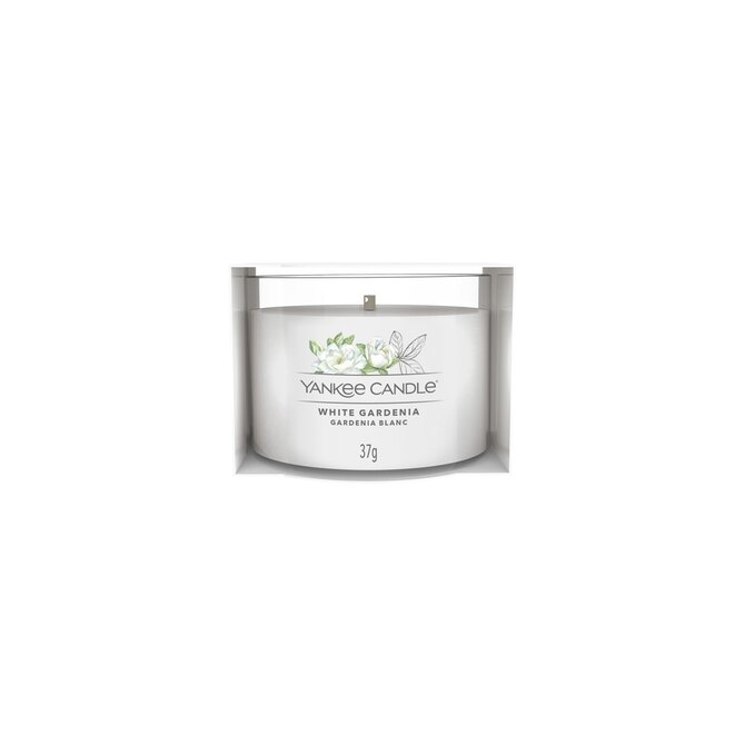 Yankee Candle votivní svíčka ve skle White Gardenia 37g