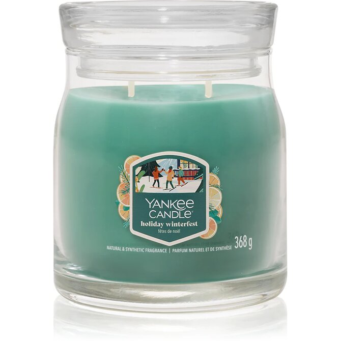Yankee Candle vonná svíčka Signature Holiday Winterfest 368 g