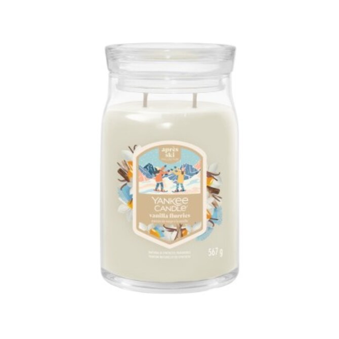 Yankee Candle vonná svíčka Signature Vanilla Flurries 567 g