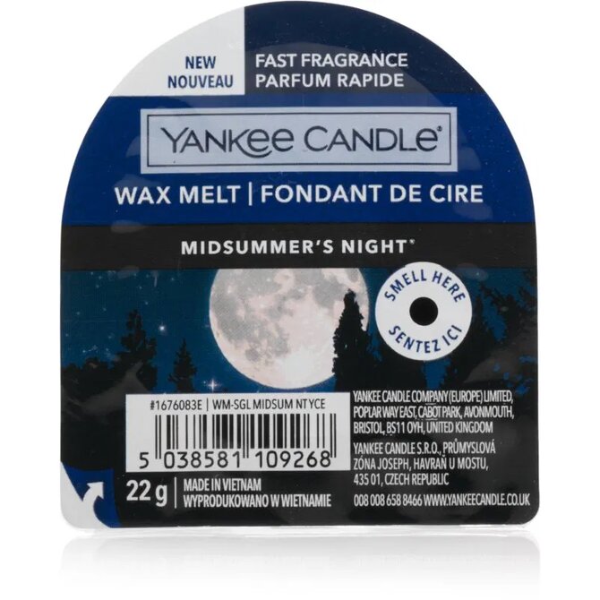 Yankee Candle vonný vosk Midsummer Night 22 g