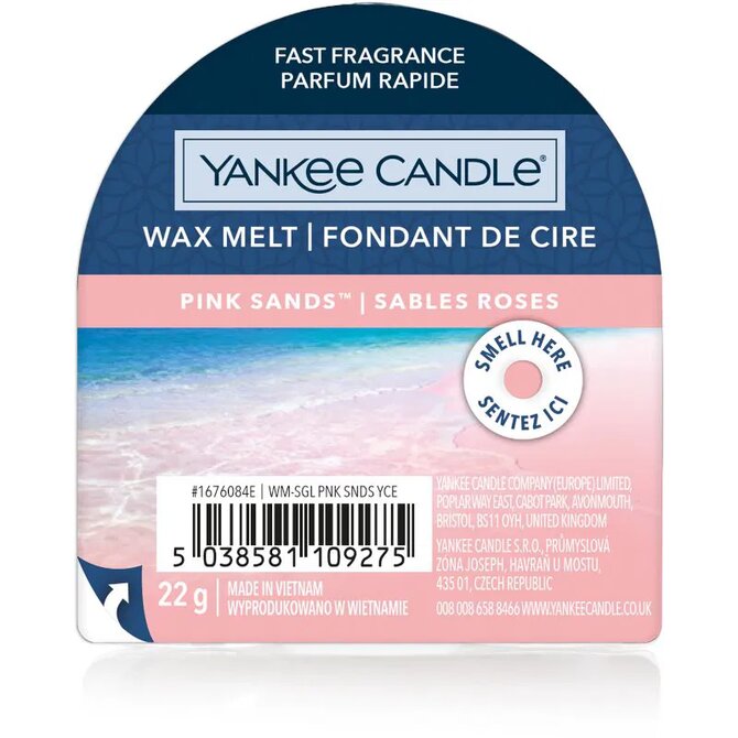 Yankee Candle vonný vosk Pink Sands 22 g