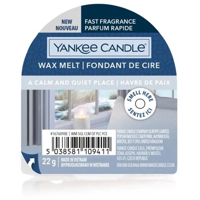 Yankee Candle vonný vosk A Calm & Quite Place 22 g