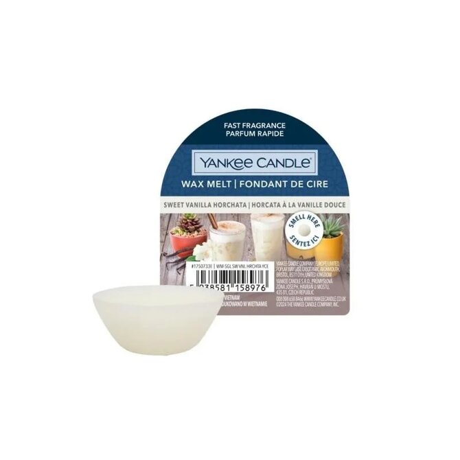Yankee Candle vonný vosk Sweet Vanilla Horchata 22g