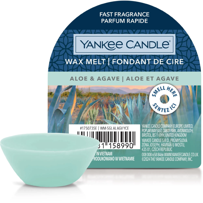 Yankee Candle vonný vosk Aloe & Agave 22 g