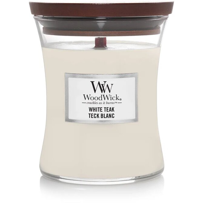 WoodWick White Teak 275 g