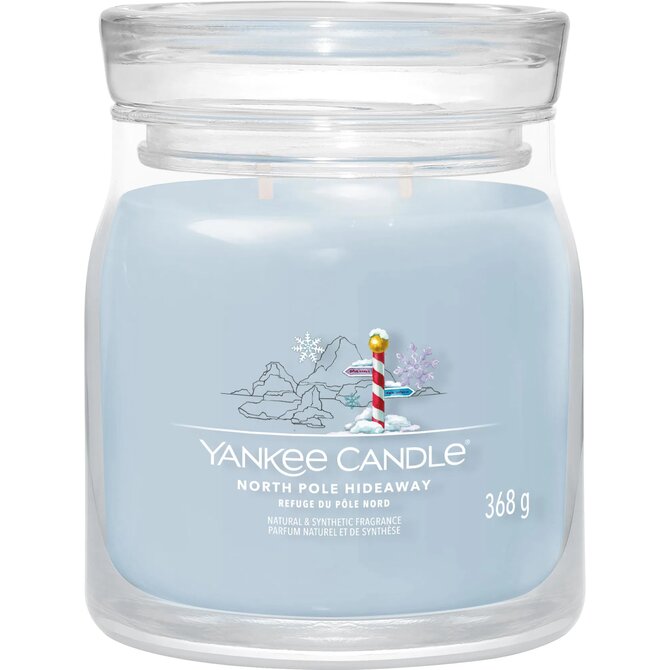 Yankee Candle vonná svíčka Signature 2 knoty North Pole Hideaway 368 g