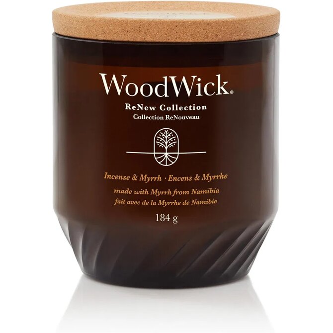 WoodWick Renew Incense & Myrrh 184 g