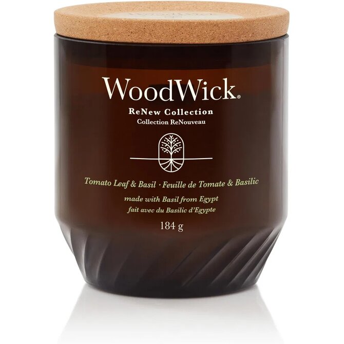WoodWick Renew Tomato Leaf & Basil 184 g
