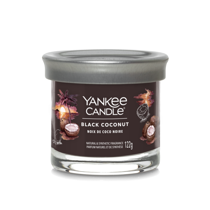 Yankee Candle vonná svíčka Signature Black Coconut 122g