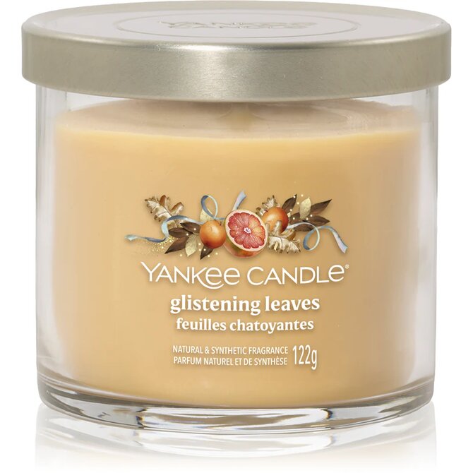 Yankee Candle vonná svíčka Signature Glistening Leaves 122 g