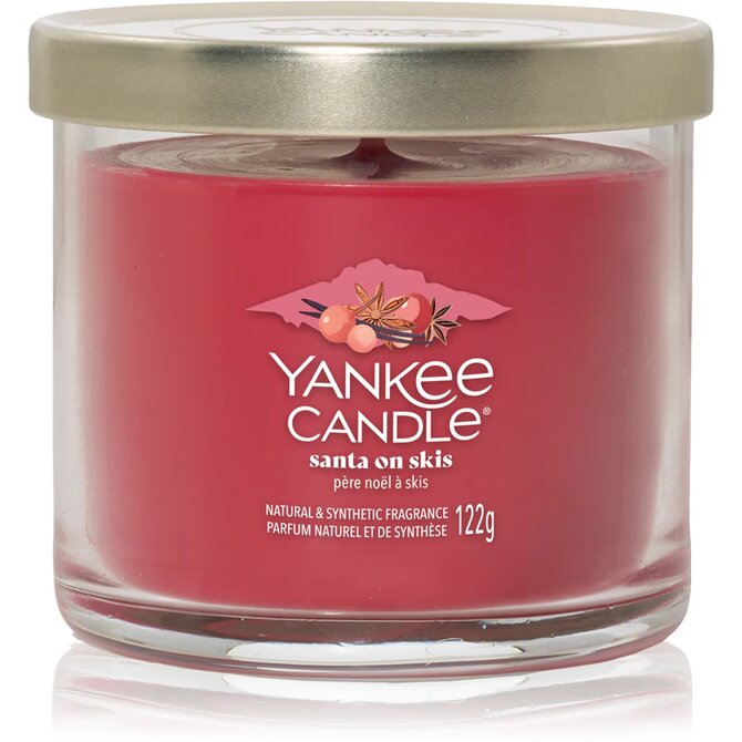 Yankee Candle vonná svíčka Signature Santa On Skis 122 g