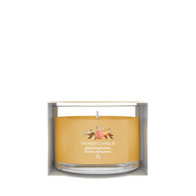 Yankee Candle vonná svíčka Glistening Leaves 37 g