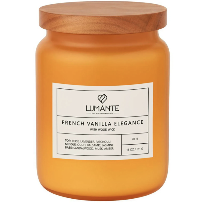 Lumante vonná svíčka French  Vanilla Elegance 566 g