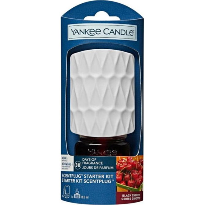 Yankee Candle elektrický difuzér 18,5 ml Black Cherry Bílá