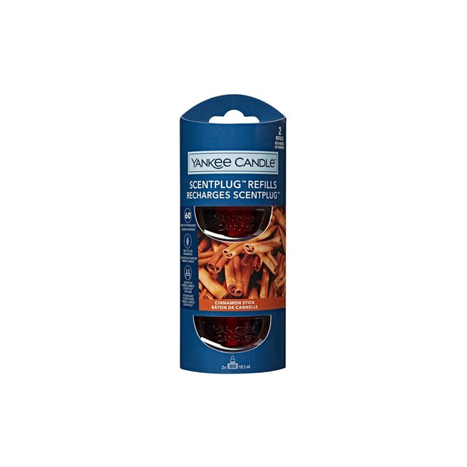 Yankee Candle náplň do elektrického difuzéru Cinnamon Stick 2x18,5ml