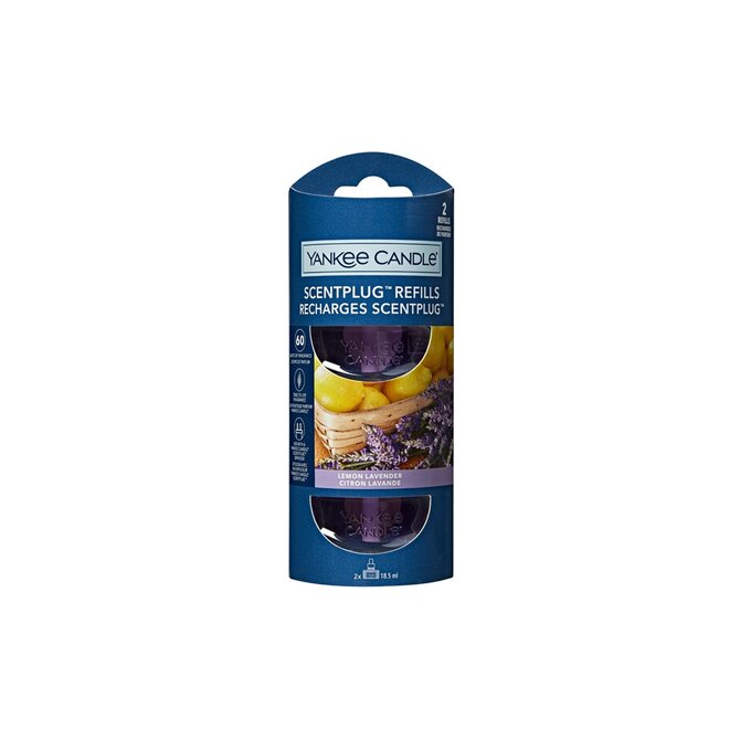 Yankee Candle náplň do elektrického difuzéru Lemon Lavender 2x18,5ml