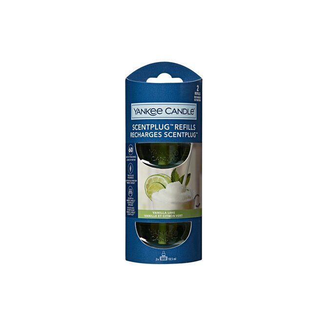 Yankee Candle náplň do elektrického difuzéru Vanilla Lime 2x18,5ml